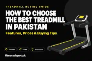 Best treadmill in Pakistan buying guide covering treadmill features, prices and buying tips