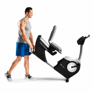 Pro-Form USA 325 CSX+ Recumbent Bike with digital display and adjustable seat