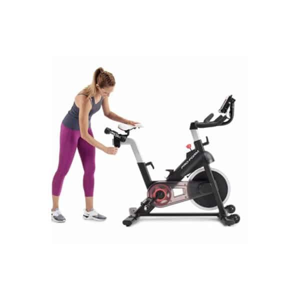 ProForm USA Carbon CX Spinner Bike with adjustable resistance and digital display