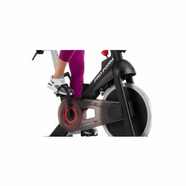 ProForm USA Carbon CX Spinner Bike with adjustable resistance and digital display