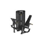 SPIRIT leg extension machine with padded seat, adjustable leg pads, and weight stack.