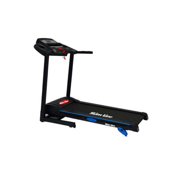 Slimline Treadmill TA-4000 with digital display and controls.