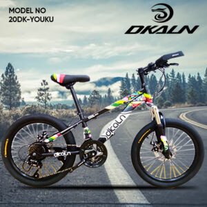 DKALN Taiwan Brand Bicycle 20 Inch High Carbon Steel Frame Mountain Bike Disc Brake YOUKU